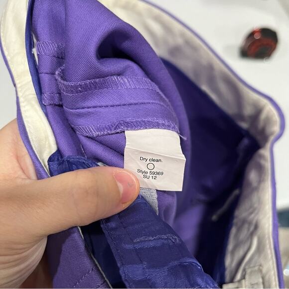 JCrew No. 2 Pencil Skirt Grape Purple Career - Picture 5 of 8